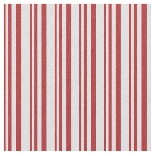 Red and Lavender Coloured Stripes Pattern Fabric (Close Up)