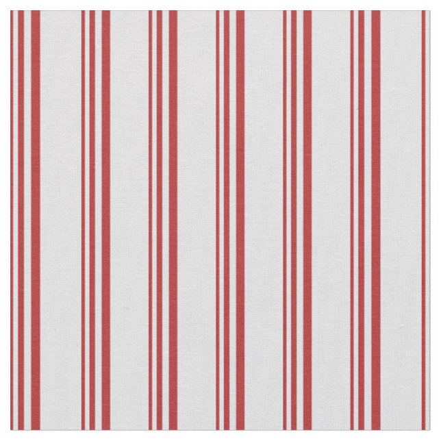 Red and Lavender Striped/Lined Pattern Fabric (Close Up)
