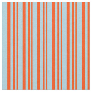 Red and Light Blue Striped/Lined Pattern Fabric