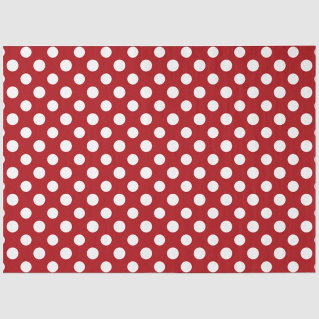 Red and Navy Nautical Series Design 11 Tissue Paper (Front)