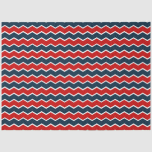 Red and Navy Nautical Series Design 2 Tissue Paper