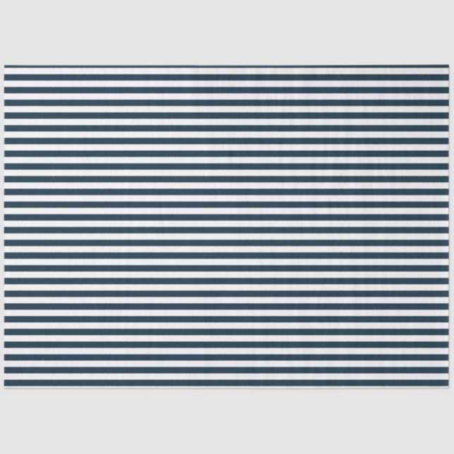 Red and Navy Nautical Series Design 5 Tissue Paper (Front)