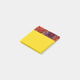 Red and Orange Remix Post-it Notes