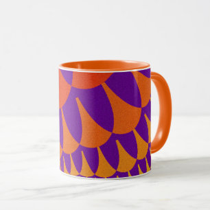 Red and Orange Scales Mug