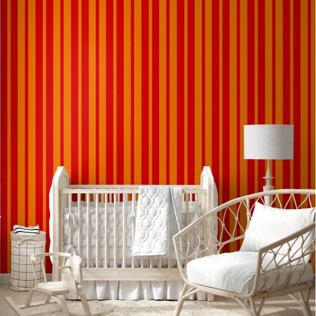 Red and Orange Stripes Design  Wallpaper (Creator Uploaded)