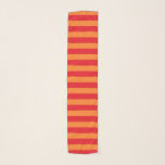 Red and Orange Stripes Scarf<br><div class="desc">Abstract digital art of red and orange stripes</div>