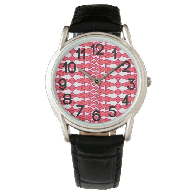 Red and Pink Bowties Watch (Front)