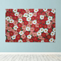 Red and Pink Cherry Blossoms – Impasto Wall Art