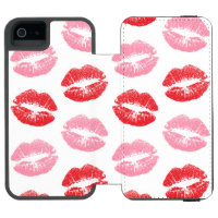 Red and Pink Lips, Pattern Of Lips, Lipstick, Kiss