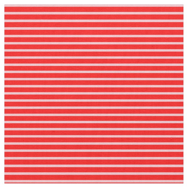 Red and Pink Pattern Fabric (Close Up)