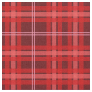Red and Pink Plaid Fabric