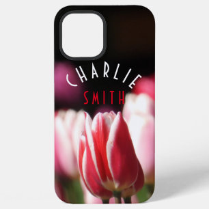 Red and White (and Pink) Tulips Case-Mate iPhone C 12 Pro Max Case