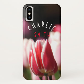 Red and White (and Pink) Tulips Case-Mate iPhone Case