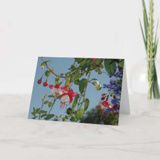 Red and White Bells Card