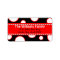 Red and White Bubbles Address Label