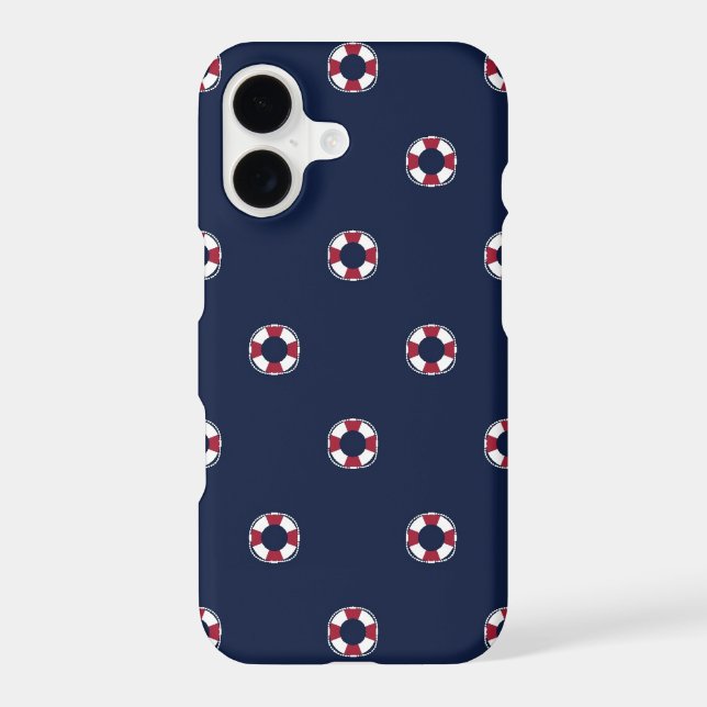 Red And White Buoy Pattern (Back)