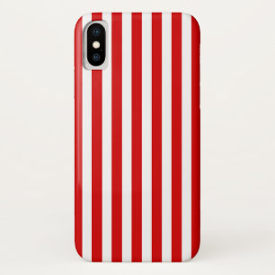 Red and white candy stripes Case-Mate iPhone case
