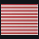Red and White Christmas Magic Wrapping Paper<br><div class="desc">Celebrate the magic of the holiday season with this classic red and white stripe design.  Look for customizable products in this collection.</div>