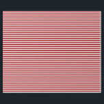 Red and White Christmas Magic Wrapping Paper<br><div class="desc">Celebrate the magic of the holiday season with this classic red and white stripe design.  Look for customizable products in this collection.</div>