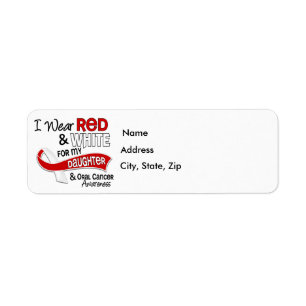 Red And White For Daughter 42 Oral Cancer