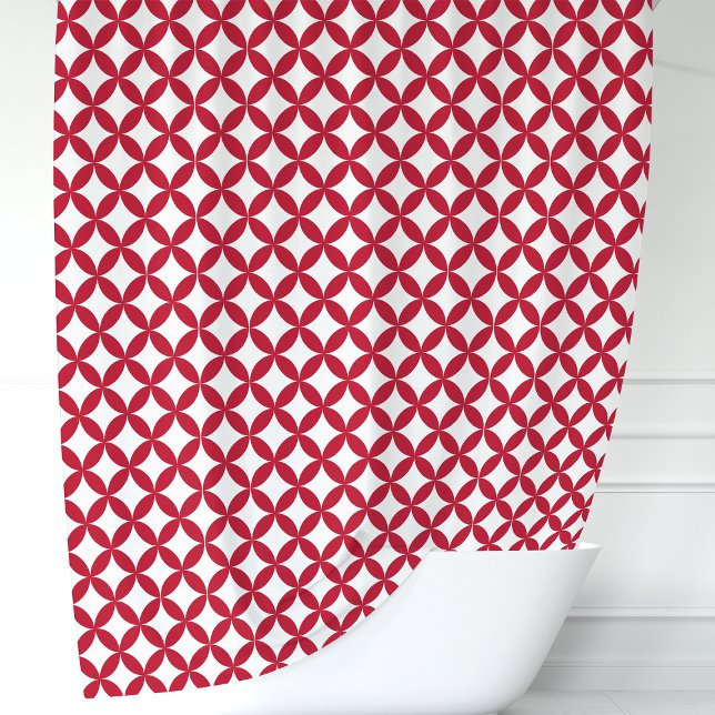 Red and White Geometric (Creator Uploaded)