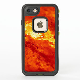 Red and White Hot Lava
