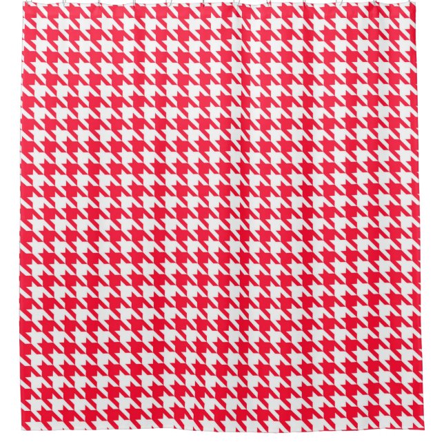 Red and White Houndstooth Pattern (Front)