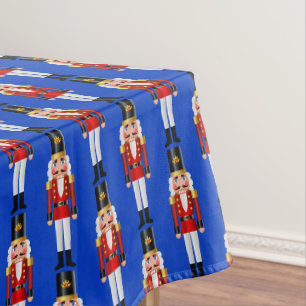 Red and White Nutcrackers Tablecloth