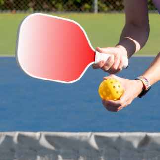 Red and White Pickleball Paddle