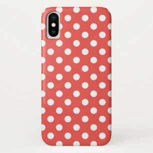 Red and White Polka Dots Case-Mate iPhone Case
