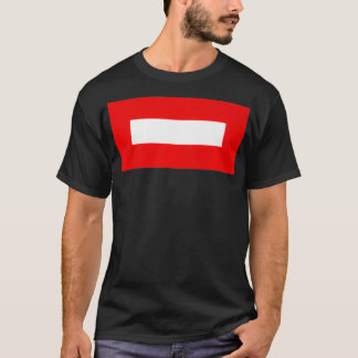 Red and white rectangle Premium  T-Shirt