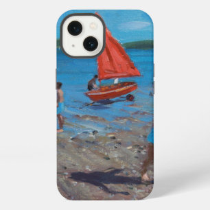Red and White Sails Abersoch iPhone 13 Case