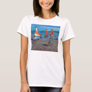 Red and White Sails Abersoch T-Shirt
