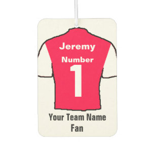 Red and White Shirts Fan Air Freshener