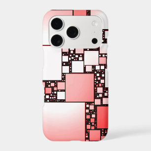 Red and White Square Dancing iPhone Case
