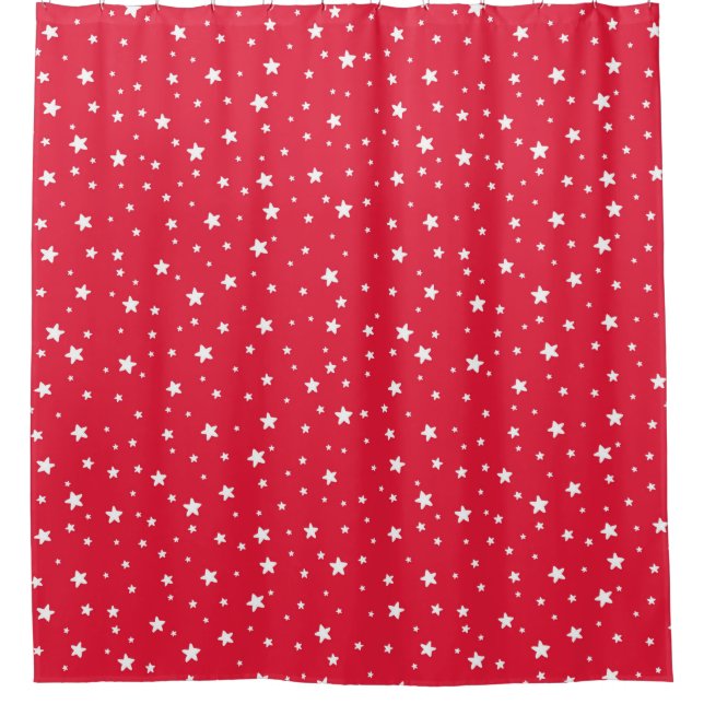 Red and White Stars Celestial Sky (Front)