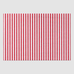 Red and White Striped Wrapping Paper