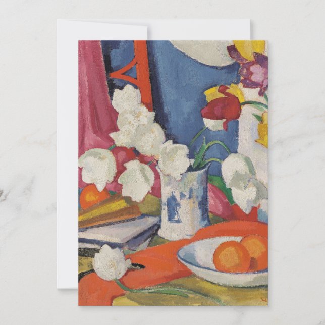 Red and White Tulips | Samuel John Peploe (Front)