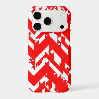 Red and white zigzag patterns