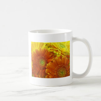 Red and Yellow African Daisies Coffee Mug