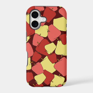 Red and Yellow Apples Pattern 