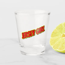 Red and Yellow Comic Jersey Girl  