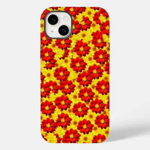 Red and yellow dahlia flowers  Case-Mate iPhone 14 plus case