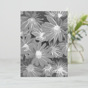 Red and Yellow Flowers 2 Thank You Card