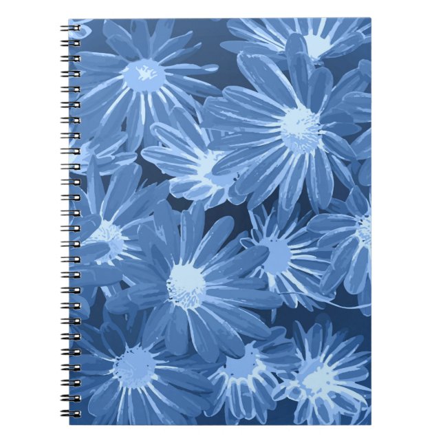 Red and Yellow Flowers 3 Notebook (Front)