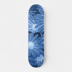 Red and Yellow Flowers 3 Skateboard