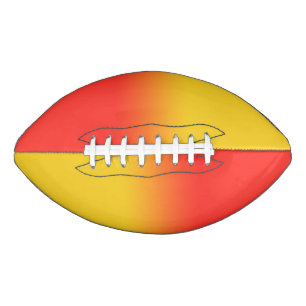Red and Yellow Football