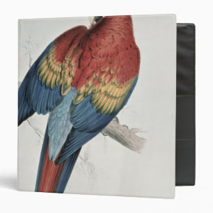 Red and Yellow Macaw Binder