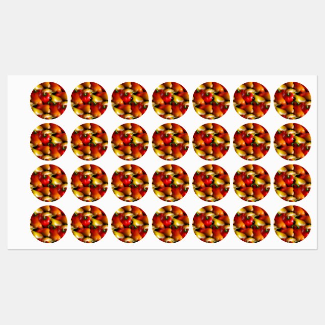 Red and Yellow Peppers (Sheet)