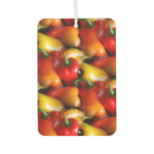 Red and Yellow Peppers Air Freshener